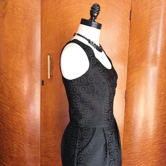 AMANDA UPRICHARD Black Mini Cocktail Dress L 38B - Picture 9 of 16